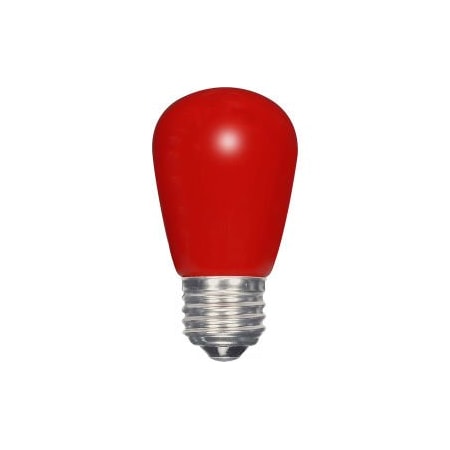 Satco Satco 1.4W LED S14 Ceramic Red Medium Base S9170